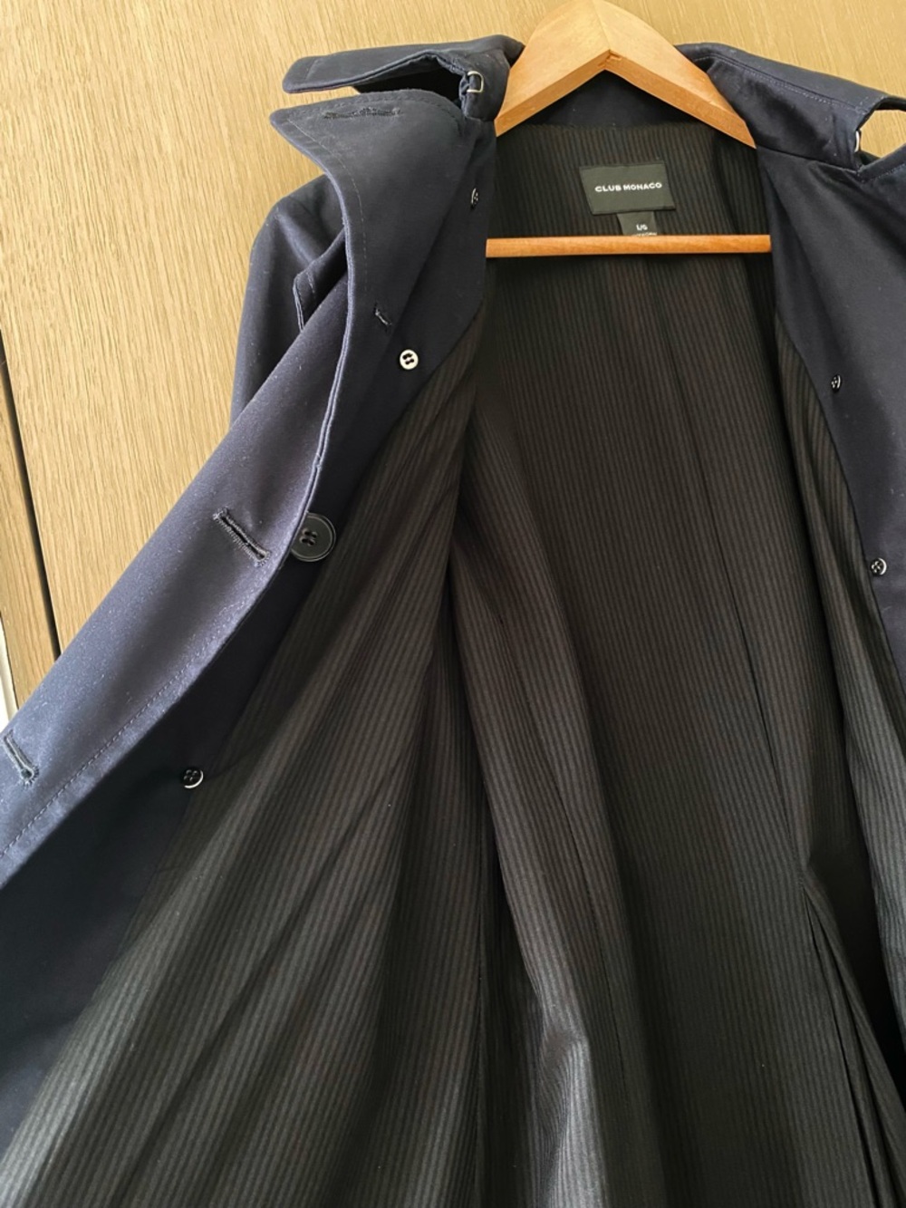 Club Monaco trench coat - Picture 8 of 10